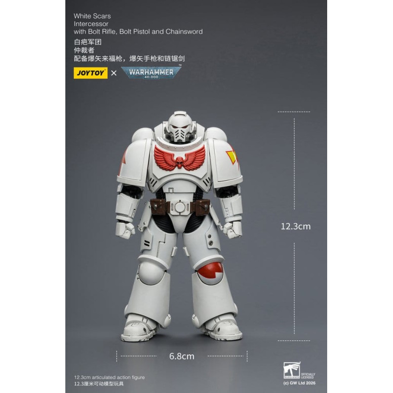 JoyToy Space Marines - Cicatrices Blancas - Intercesores 1/18 - Warhammer 40K