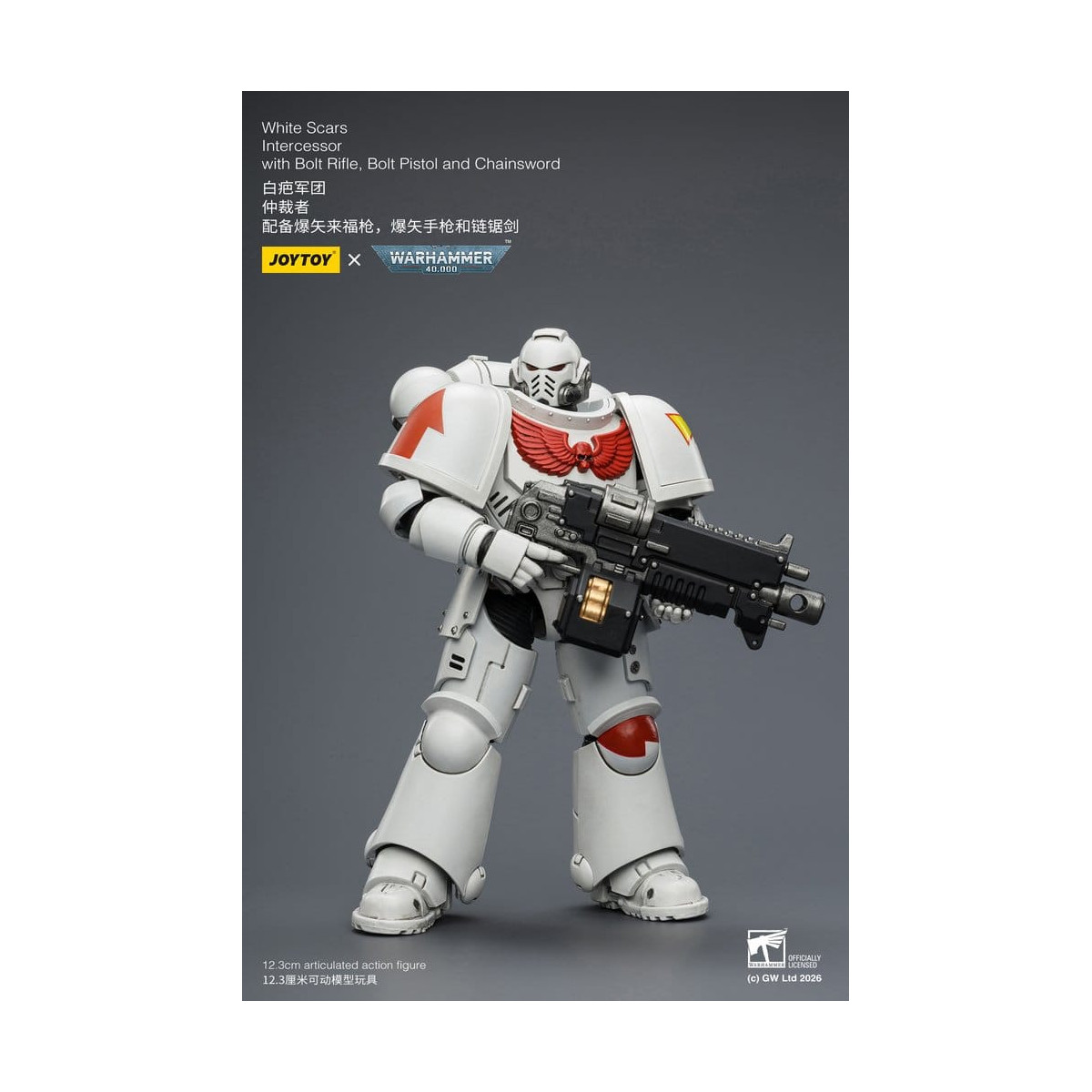 JoyToy Space Marines - Cicatrices Blancas - Intercesores 1/18 - Warhammer 40K