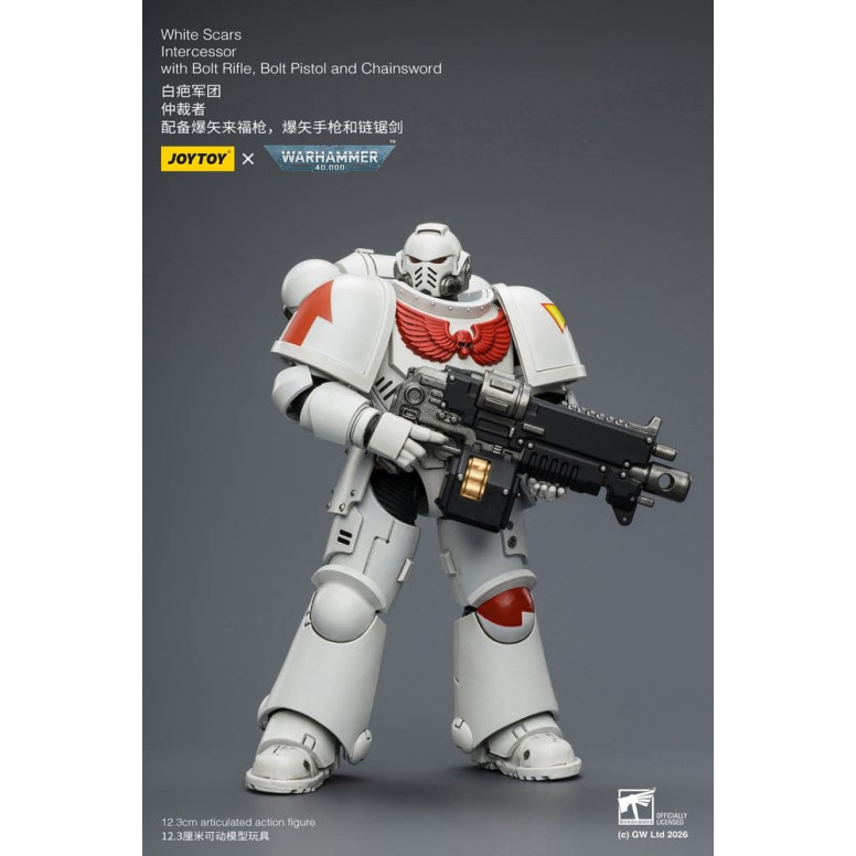 JoyToy Space Marines - Cicatrices Blancas - Intercesores 1/18 - Warhammer 40K