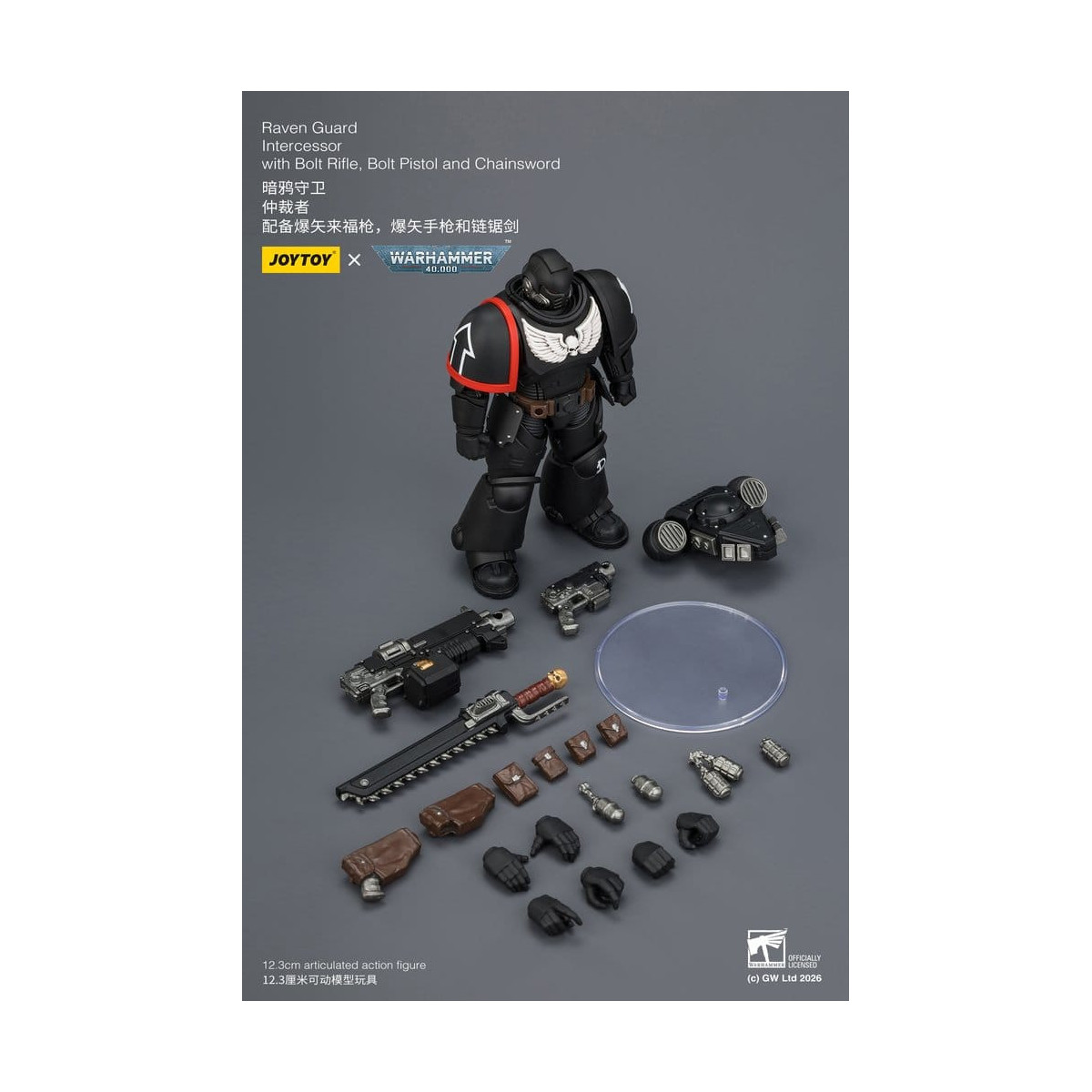 JoyToy Space Marines - Guardia Cuervo - Intercesores 1/18 - Warhammer 40K