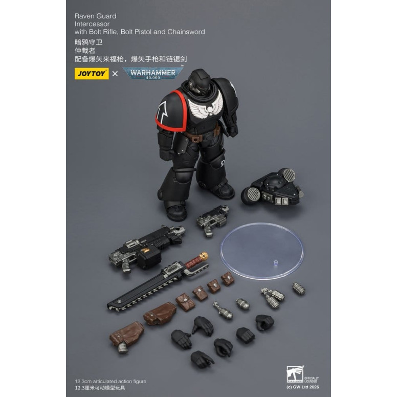JoyToy Space Marines - Guardia Cuervo - Intercesores 1/18 - Warhammer 40K