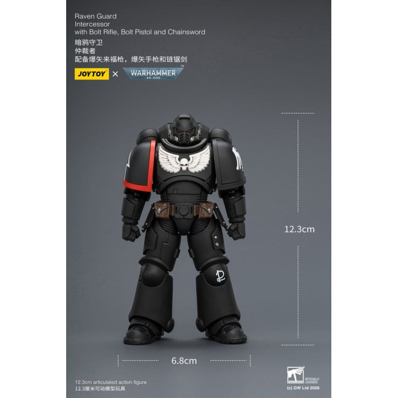 JoyToy Space Marines - Guardia Cuervo - Intercesores 1/18 - Warhammer 40K