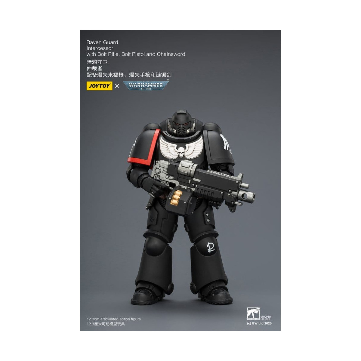JoyToy Space Marines - Guardia Cuervo - Intercesores 1/18 - Warhammer 40K