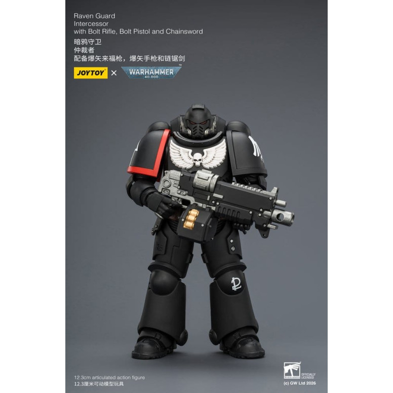 JoyToy Space Marines - Guardia Cuervo - Intercesores 1/18 - Warhammer 40K