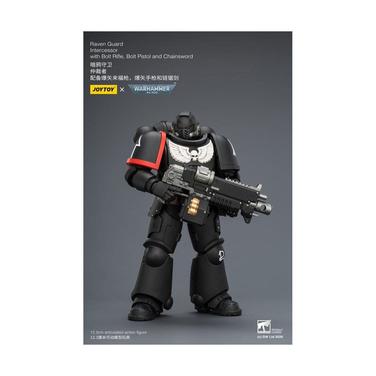 JoyToy Space Marines - Guardia Cuervo - Intercesores 1/18 - Warhammer 40K