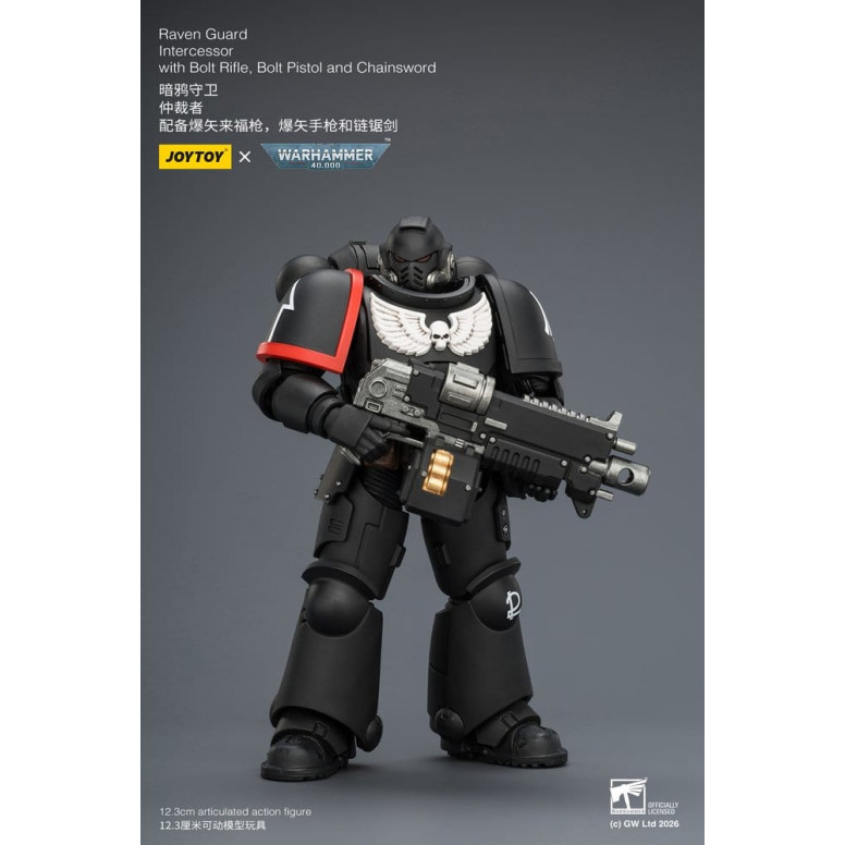 JoyToy Space Marines - Guardia Cuervo - Intercesores 1/18 - Warhammer 40K