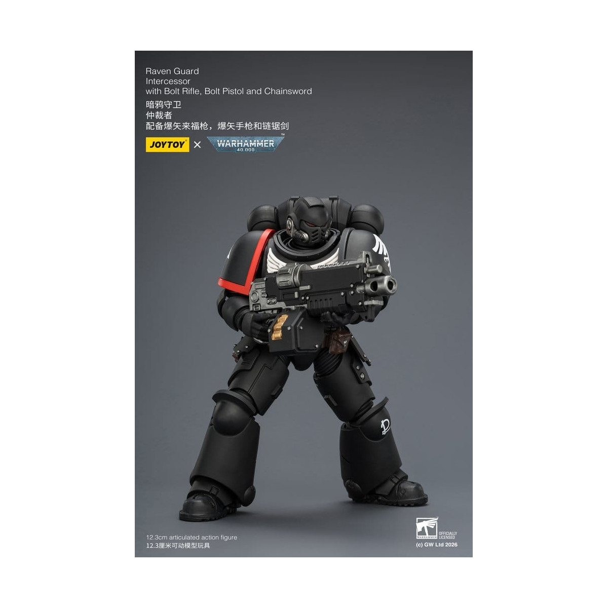 JoyToy Space Marines - Guardia Cuervo - Intercesores 1/18 - Warhammer 40K