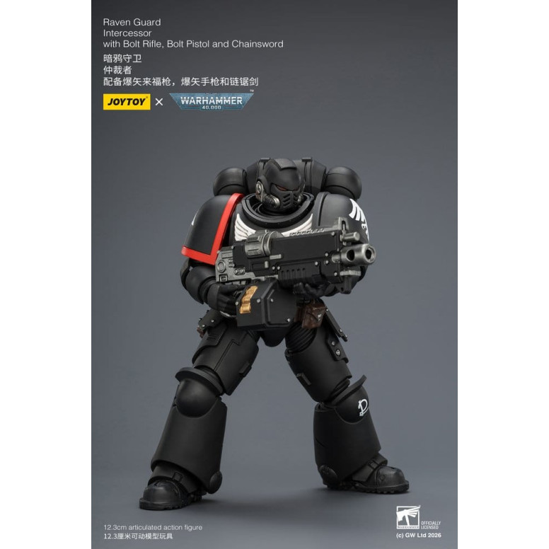 JoyToy Space Marines - Guardia Cuervo - Intercesores 1/18 - Warhammer 40K