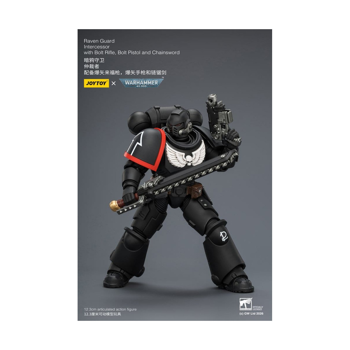 JoyToy Space Marines - Guardia Cuervo - Intercesores 1/18 - Warhammer 40K