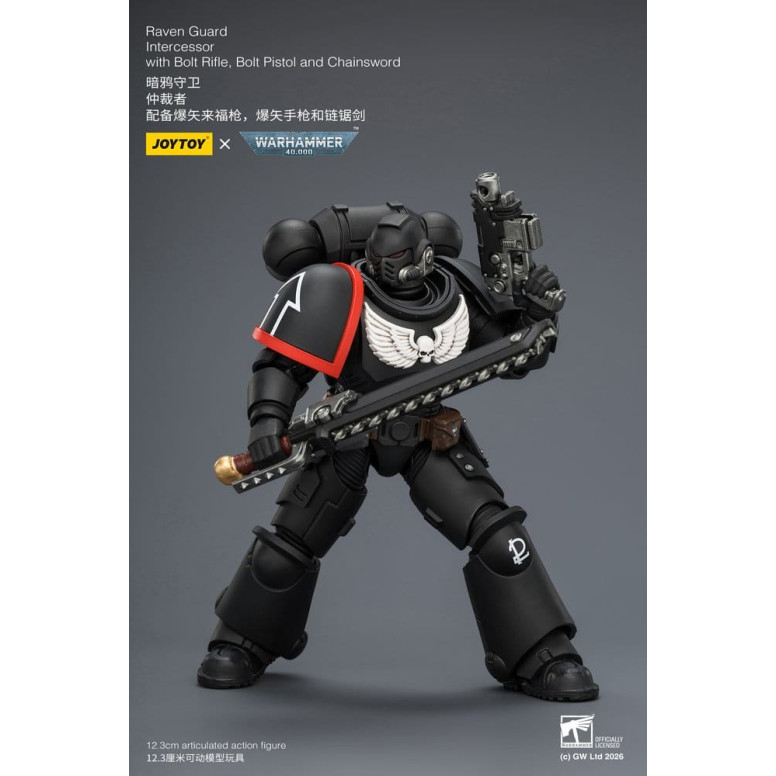 JoyToy Space Marines - Guardia Cuervo - Intercesores 1/18 - Warhammer 40K