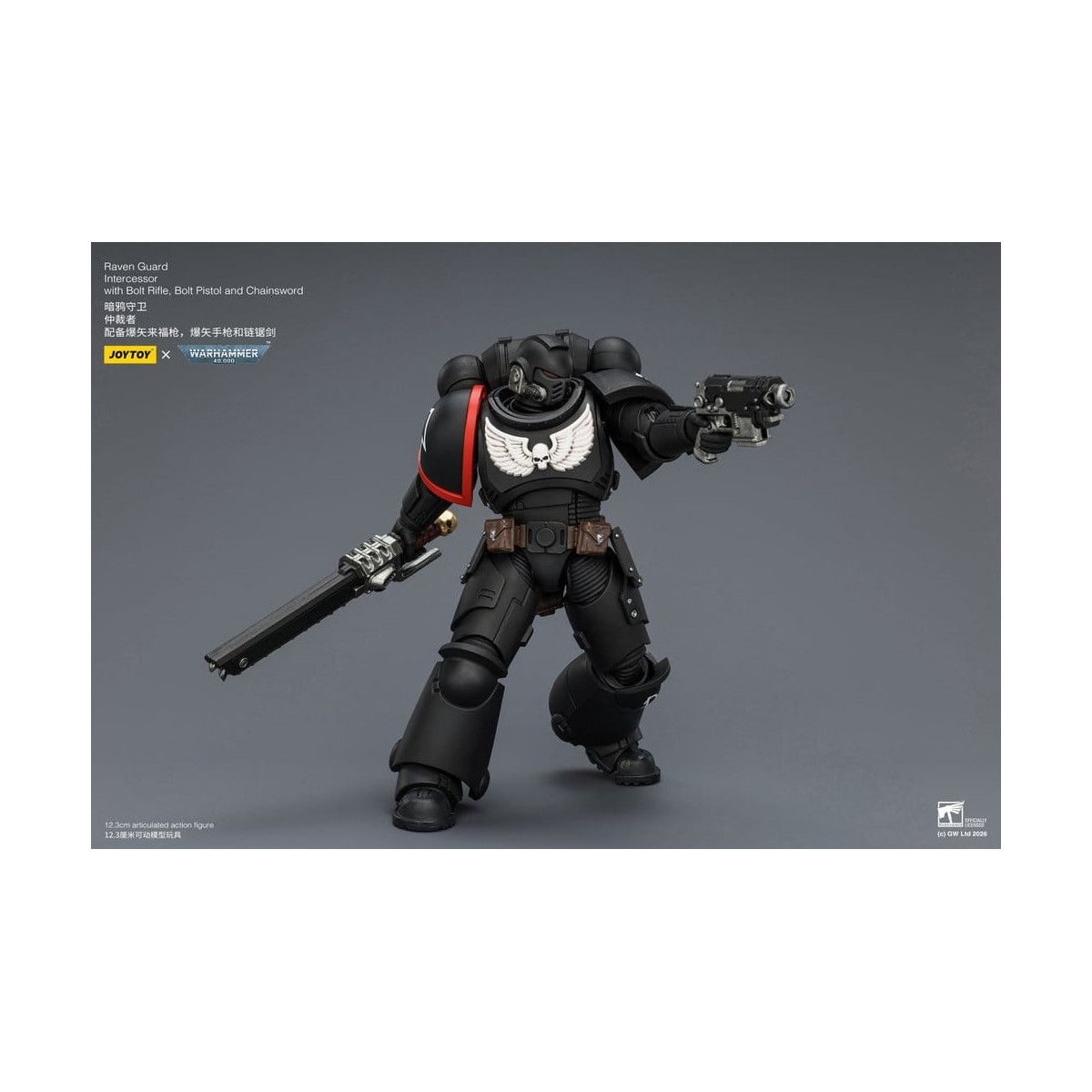 JoyToy Space Marines - Guardia Cuervo - Intercesores 1/18 - Warhammer 40K