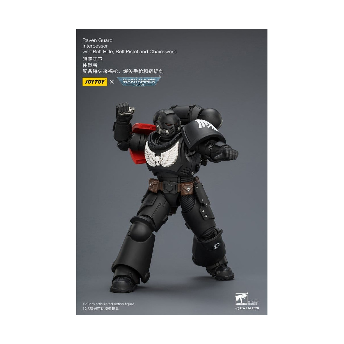JoyToy Space Marines - Guardia Cuervo - Intercesores 1/18 - Warhammer 40K