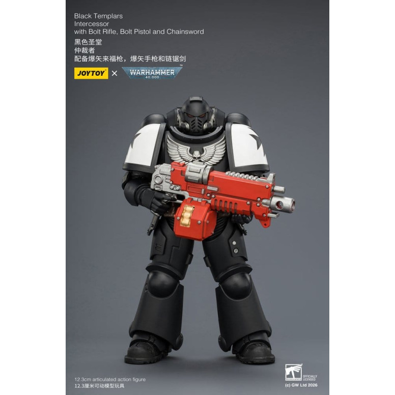 JoyToy Space Marines - Black Templars - Intercesores 1/18 - Warhammer 40K
