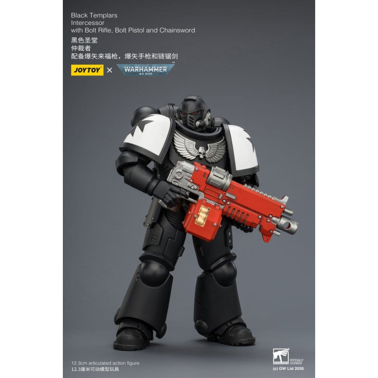 JoyToy Space Marines - Black Templars - Intercesores 1/18 - Warhammer 40K