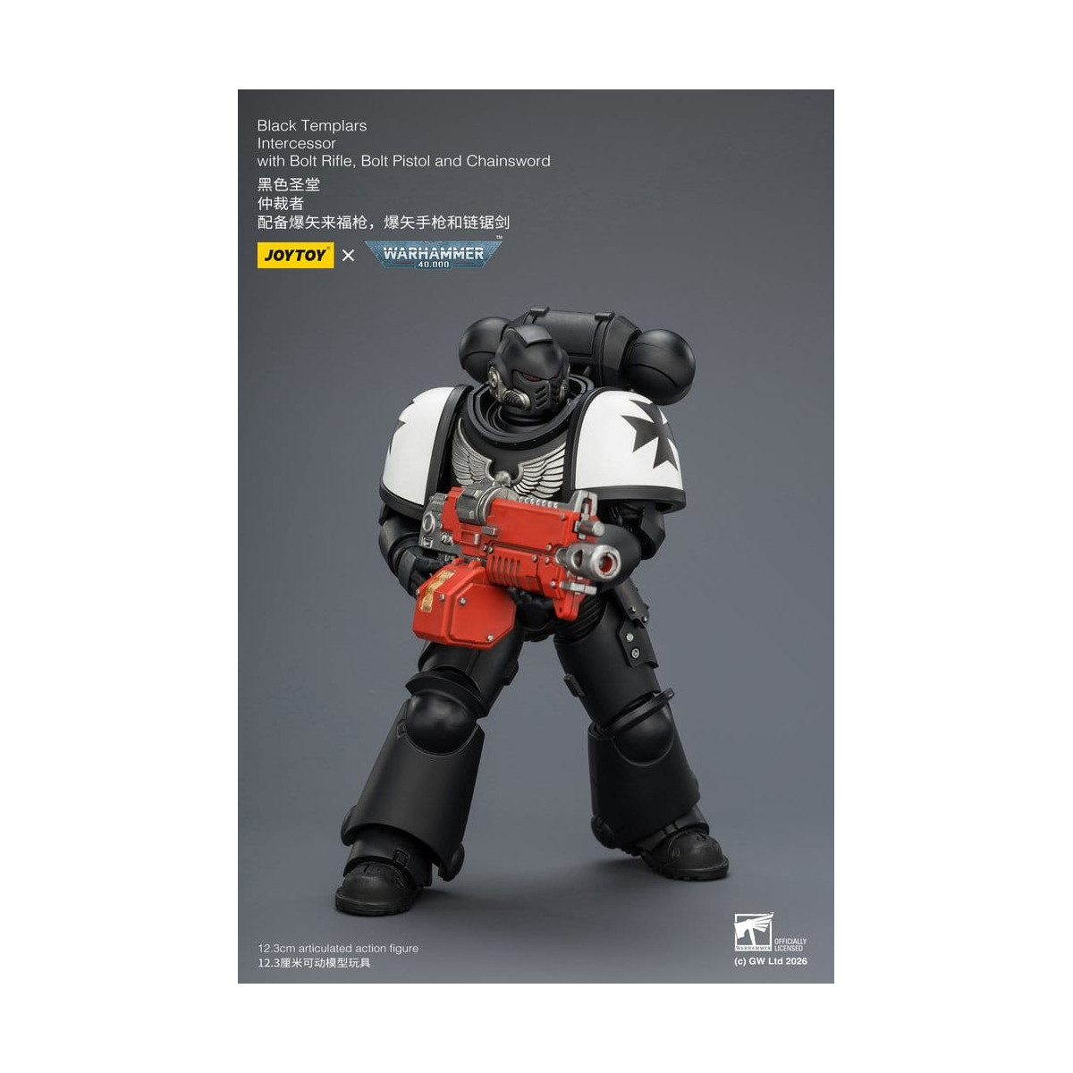 JoyToy Space Marines - Black Templars - Intercesores 1/18 - Warhammer 40K