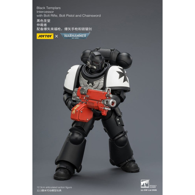 JoyToy Space Marines - Black Templars - Intercesores 1/18 - Warhammer 40K
