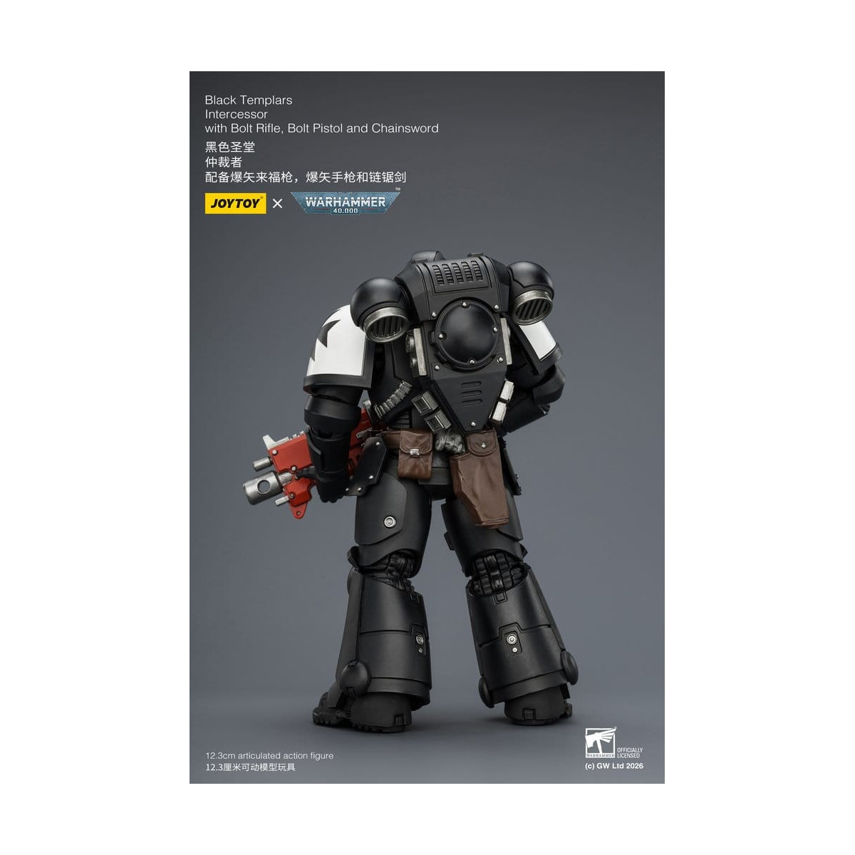JoyToy Space Marines - Black Templars - Intercesores 1/18 - Warhammer 40K