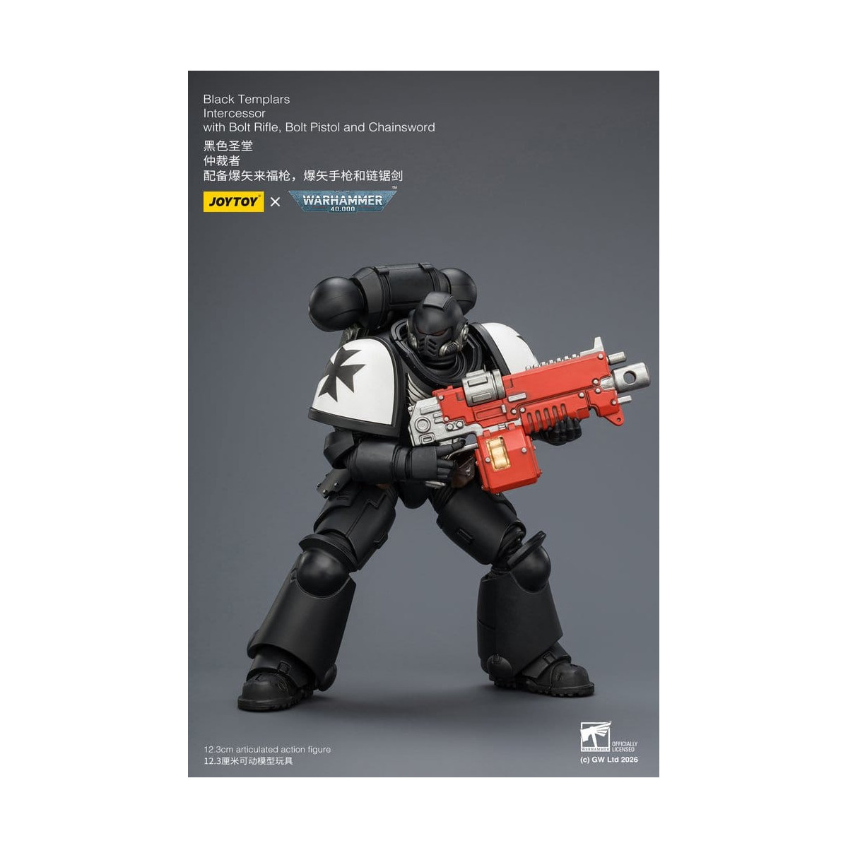 JoyToy Space Marines - Black Templars - Intercesores 1/18 - Warhammer 40K