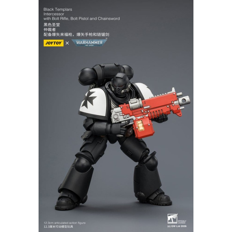 JoyToy Space Marines - Black Templars - Intercesores 1/18 - Warhammer 40K