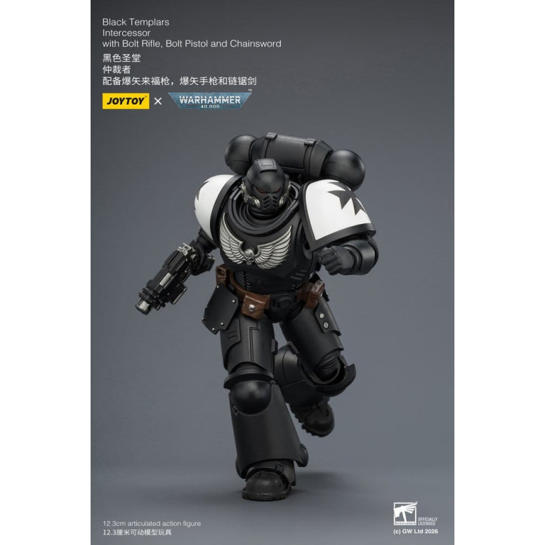 JoyToy Space Marines - Black Templars - Intercesores 1/18 - Warhammer 40K