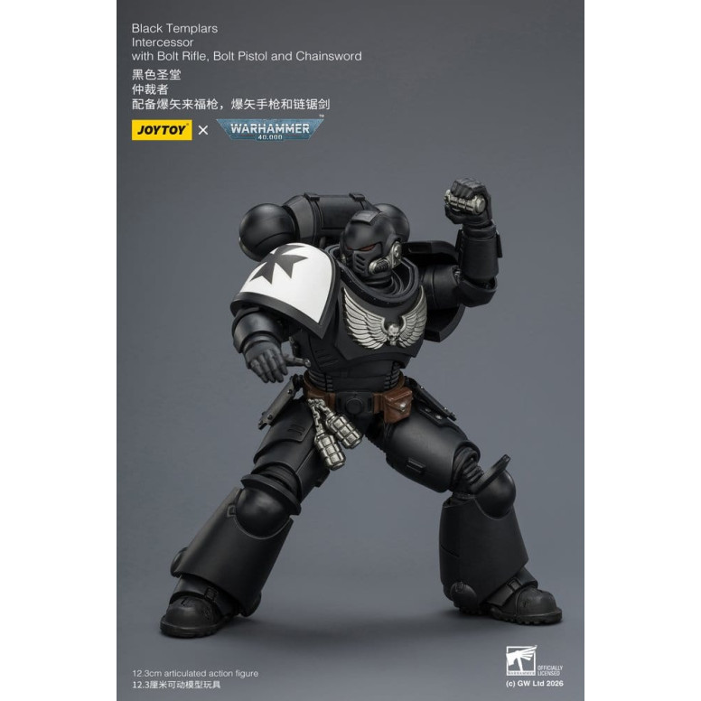 JoyToy Space Marines - Black Templars - Intercesores 1/18 - Warhammer 40K