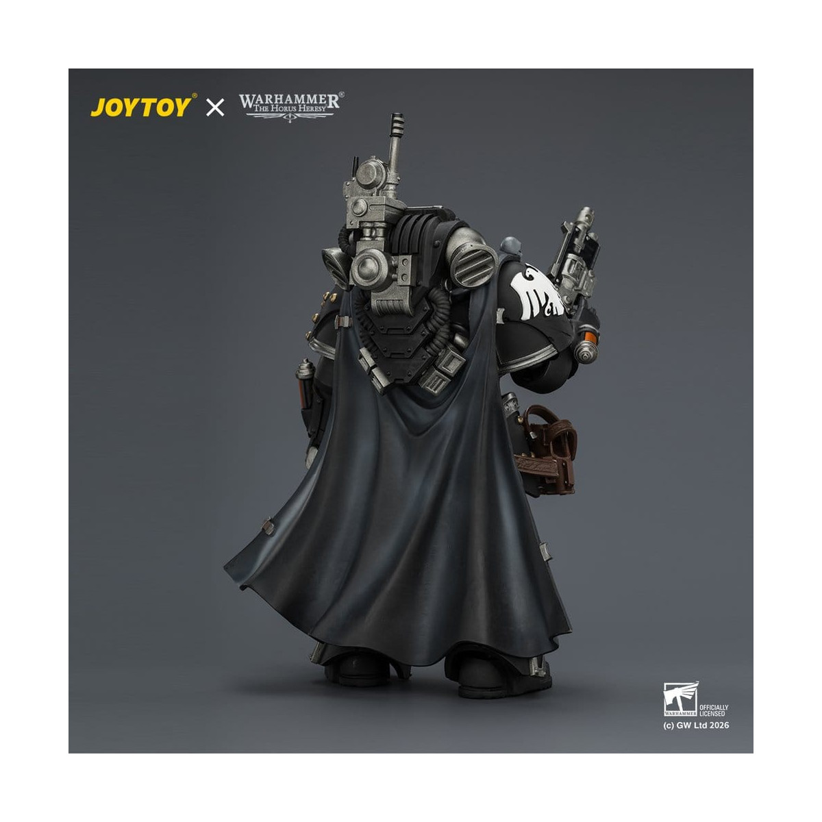 JoyToy Space Marines - Guardia Cuervo - Kaedes Nex, el Cuervo de Sangre con cañones de mano Fulcrum 1/18 - Warhammer 40k