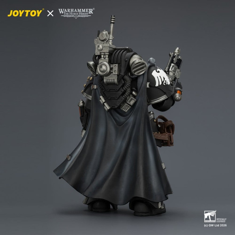 JoyToy Space Marines - Guardia Cuervo - Kaedes Nex, el Cuervo de Sangre con cañones de mano Fulcrum 1/18 - Warhammer 40k