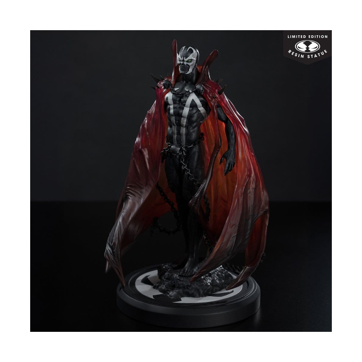 McFarlane - Spawn Negro Blanco y Rojo Todo estatua 1/10 por Pupeteer Lee