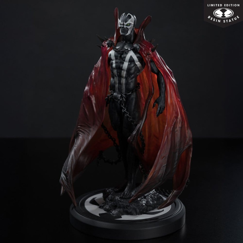 McFarlane - Spawn Negro Blanco y Rojo Todo estatua 1/10 por Pupeteer Lee