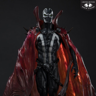 McFarlane - Spawn Negro Blanco y Rojo Todo estatua 1/10 por Pupeteer Lee