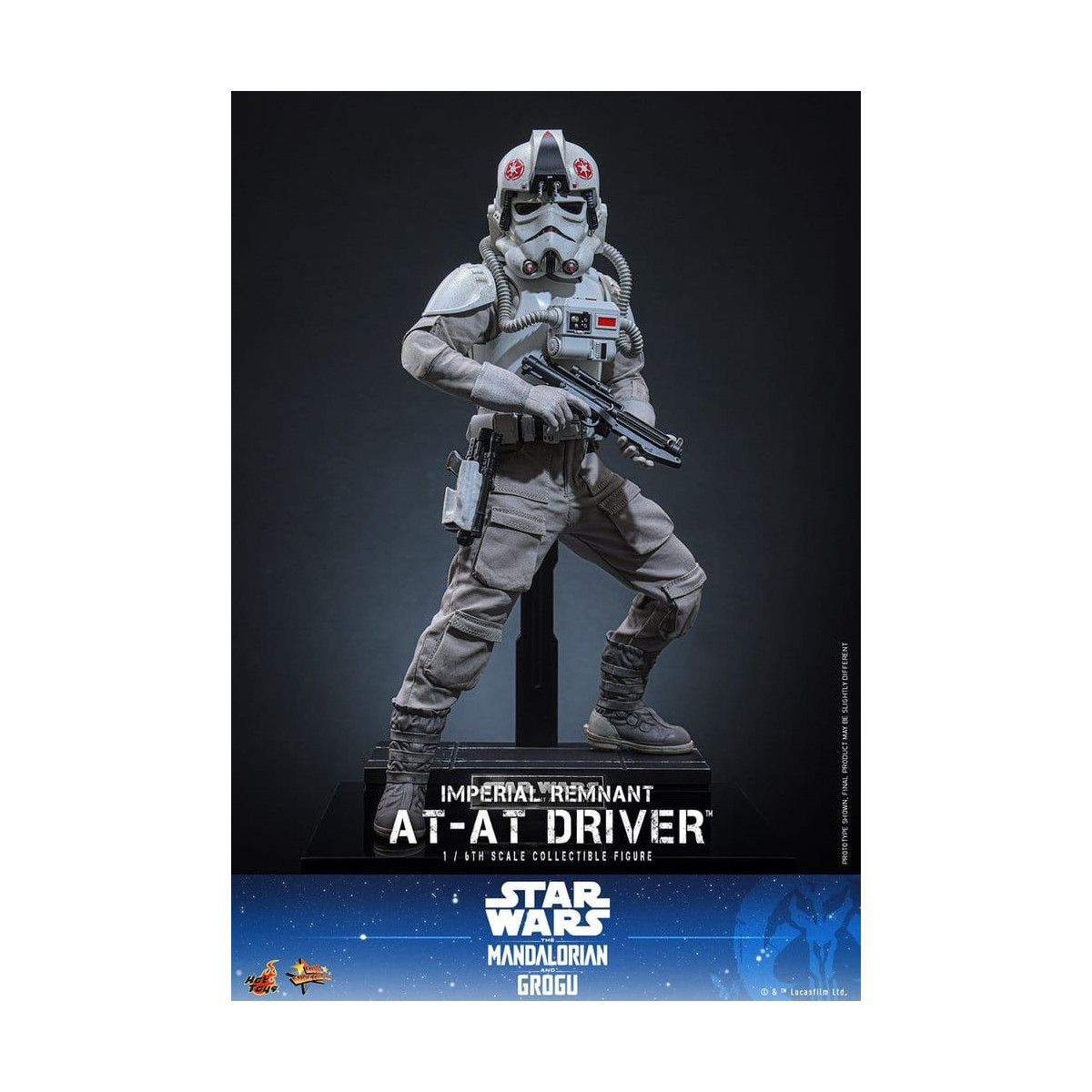 Hot Toys Star Wars - Imperial Remnant AT-AT Driver 1/6 MMS845 - Star Wars: The Mandalorian & Grogu