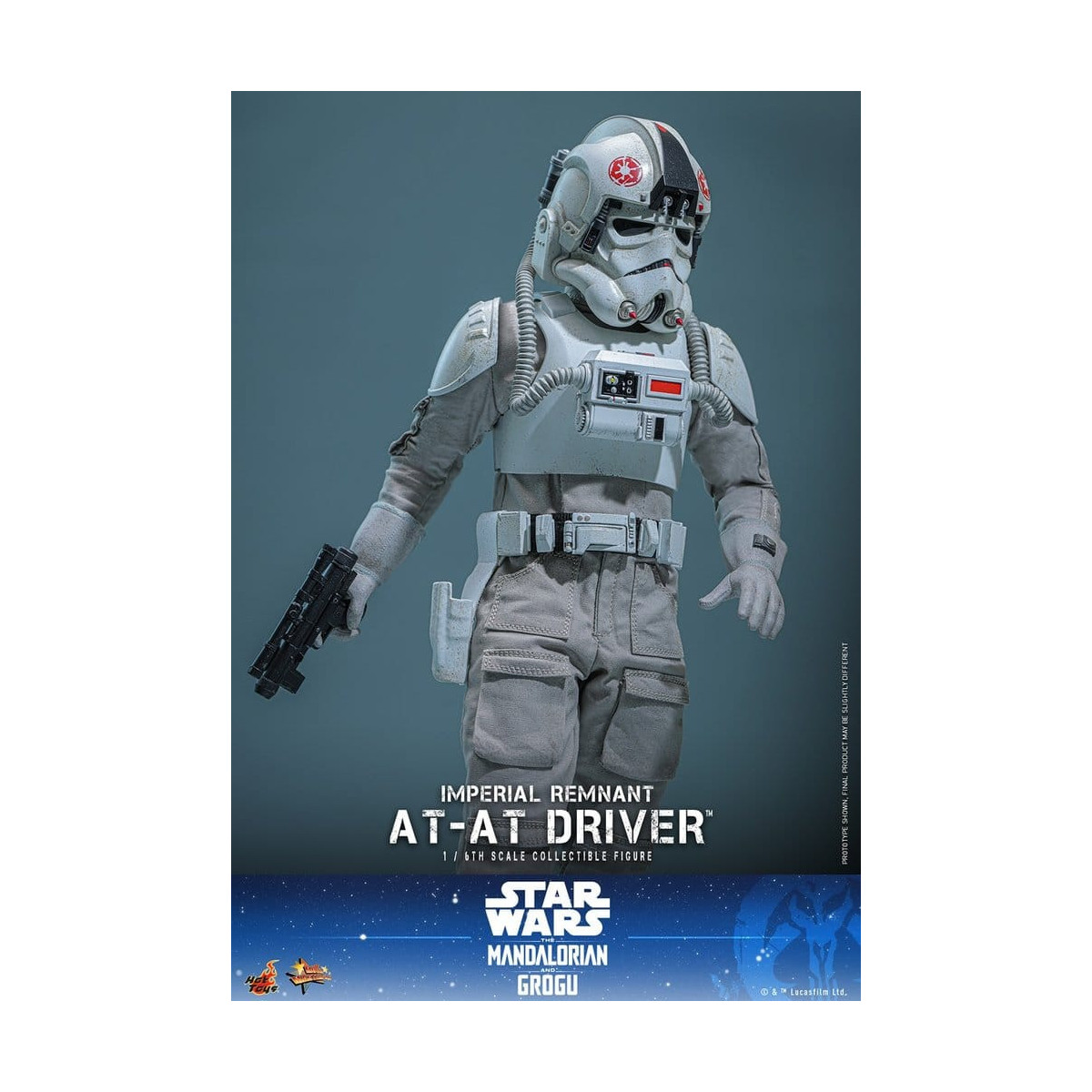 Hot Toys Star Wars - Imperial Remnant AT-AT Driver 1/6 MMS845 - Star Wars: The Mandalorian & Grogu