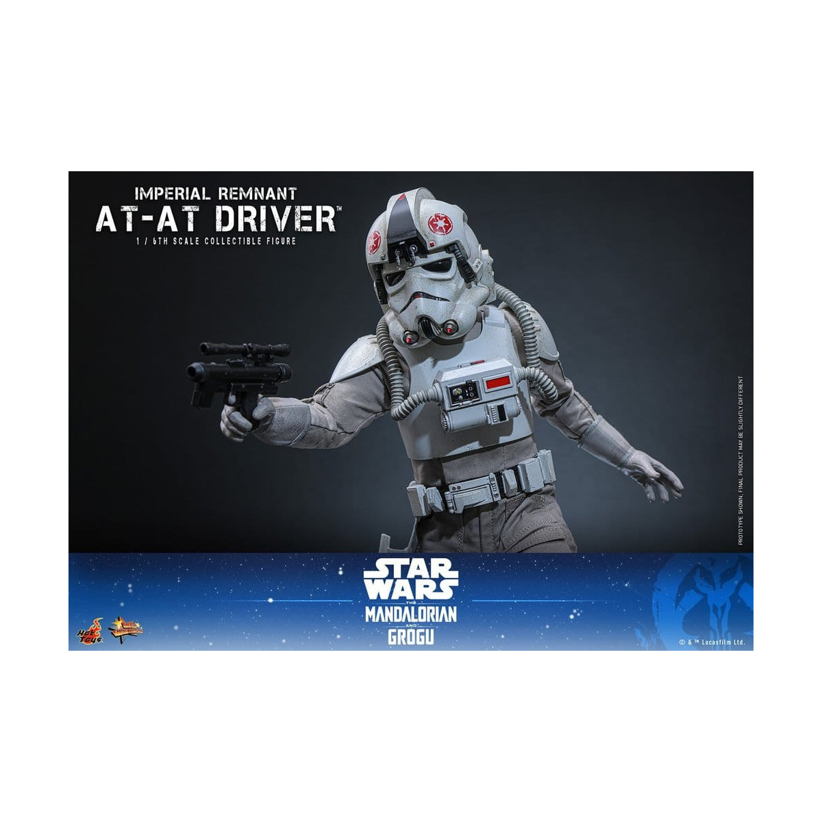 Hot Toys Star Wars - Imperial Remnant AT-AT Driver 1/6 MMS845 - Star Wars: The Mandalorian & Grogu