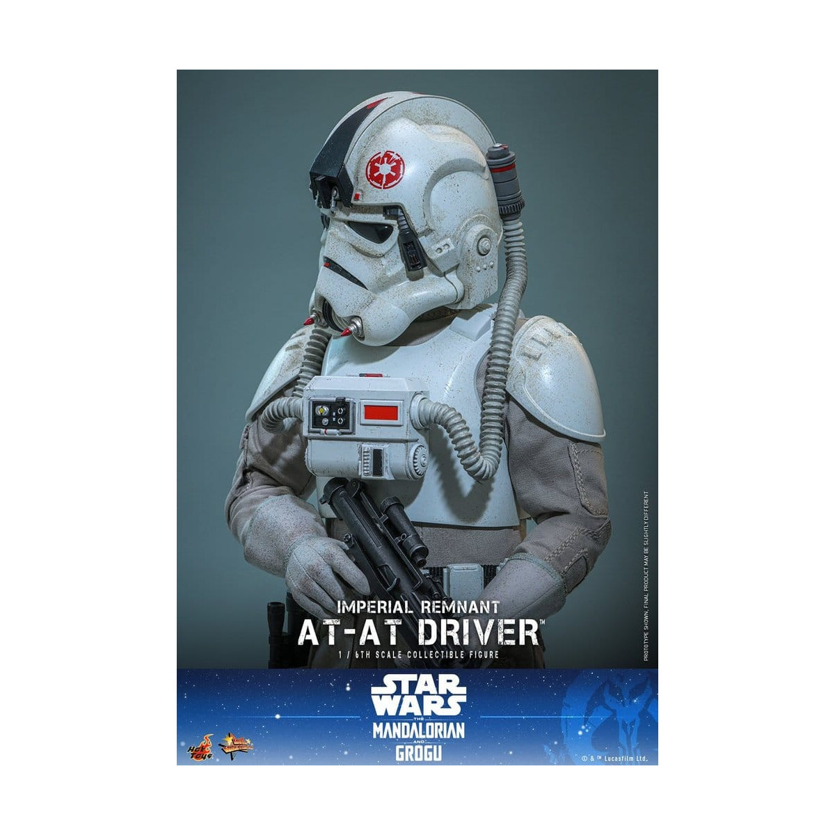 Hot Toys Star Wars - Imperial Remnant AT-AT Driver 1/6 MMS845 - Star Wars: The Mandalorian & Grogu