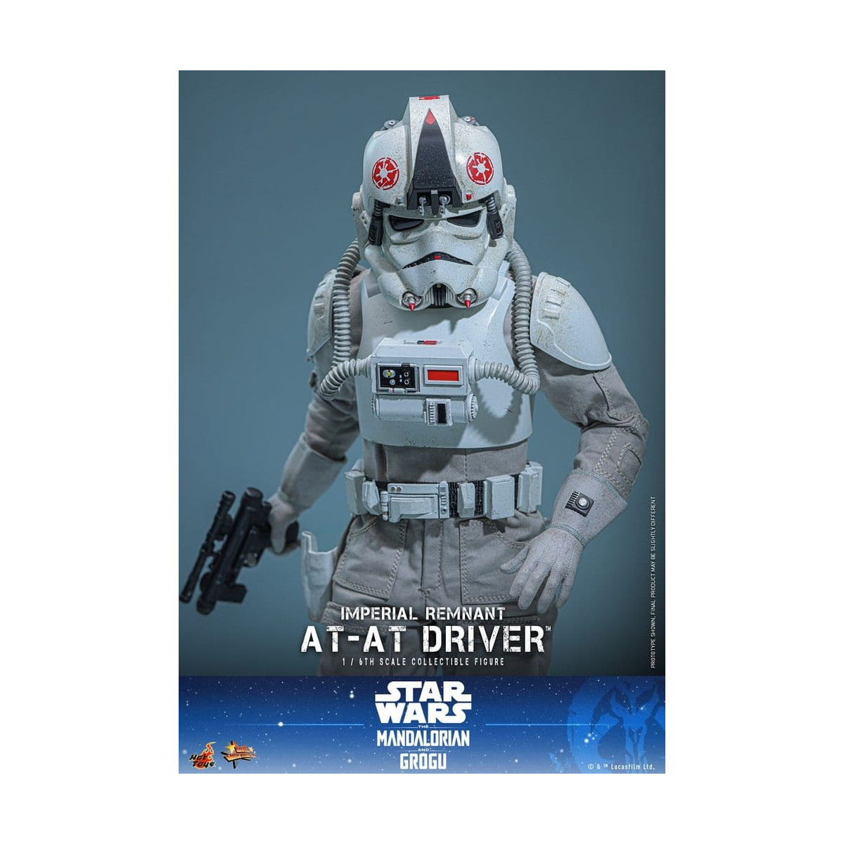 Hot Toys Star Wars - Imperial Remnant AT-AT Driver 1/6 MMS845 - Star Wars: The Mandalorian & Grogu