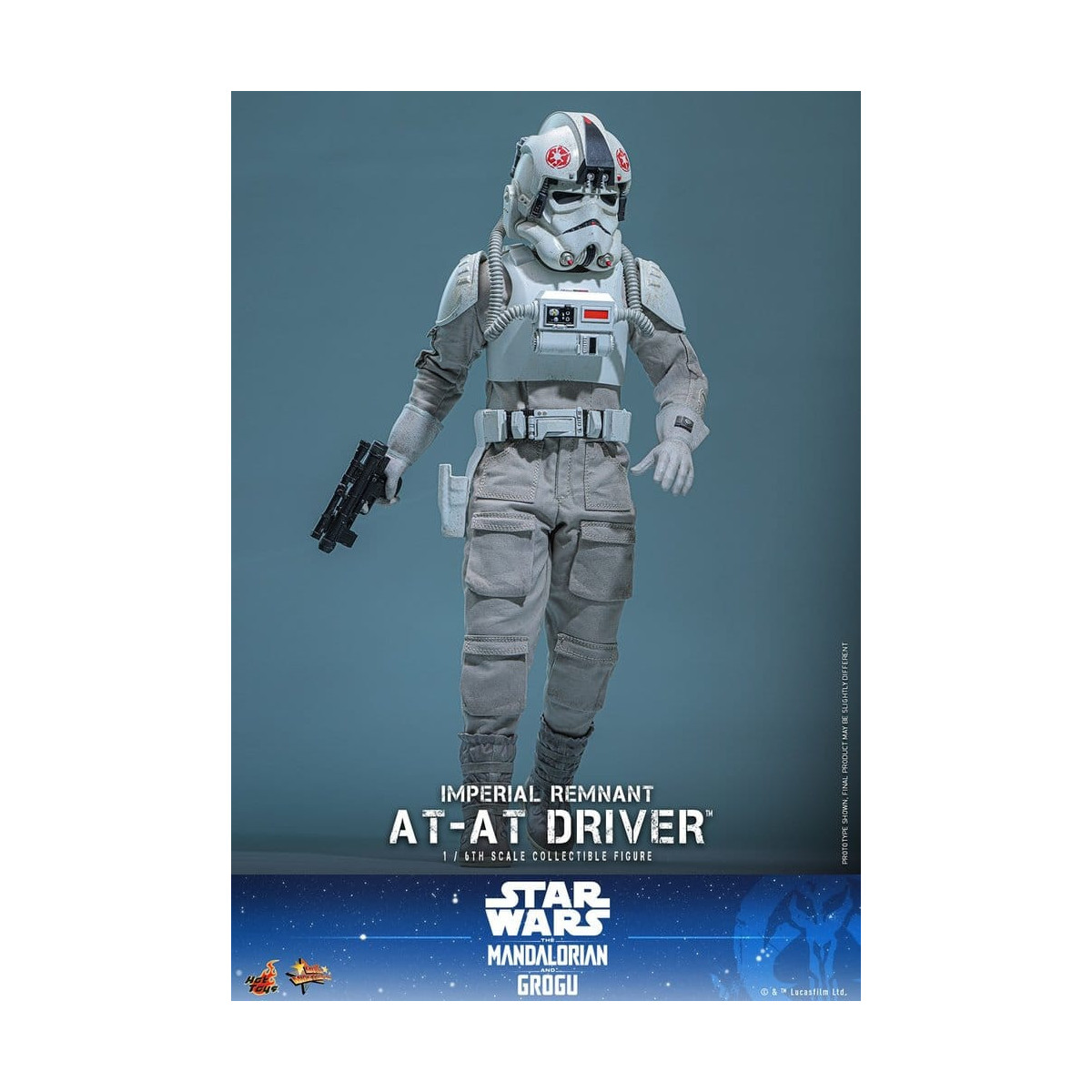 Hot Toys Star Wars - Imperial Remnant AT-AT Driver 1/6 MMS845 - Star Wars: The Mandalorian & Grogu