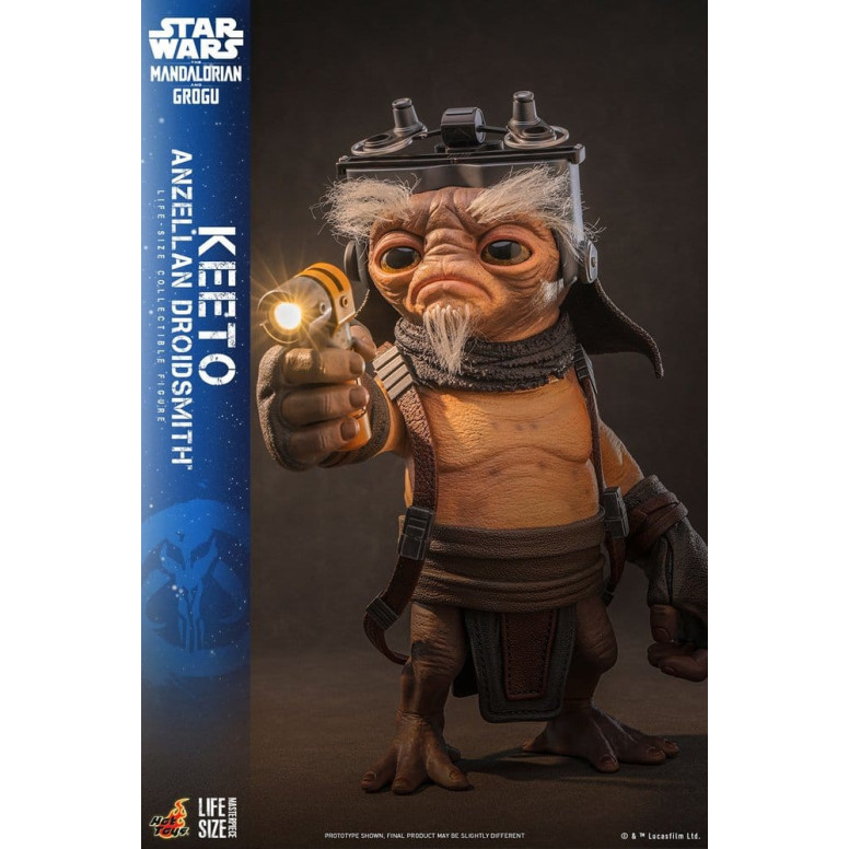 Hot toys Star Wars - Keeto (Anzellan Droidsmith) Serie de obras maestras a tamaño real - Star Wars: The Mandalorian & Grogu