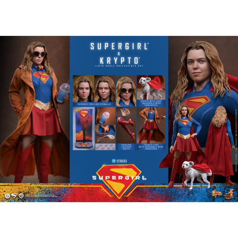 Hot Toys - DC Comics - Supergirl & Krypto MMS 1/6 - Supergirl (2026)