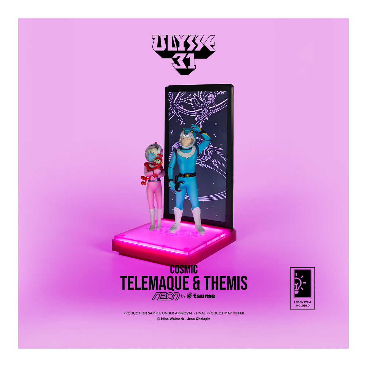 NEON de TSUME - Telemaque cósmico y Themis - Ulises 31