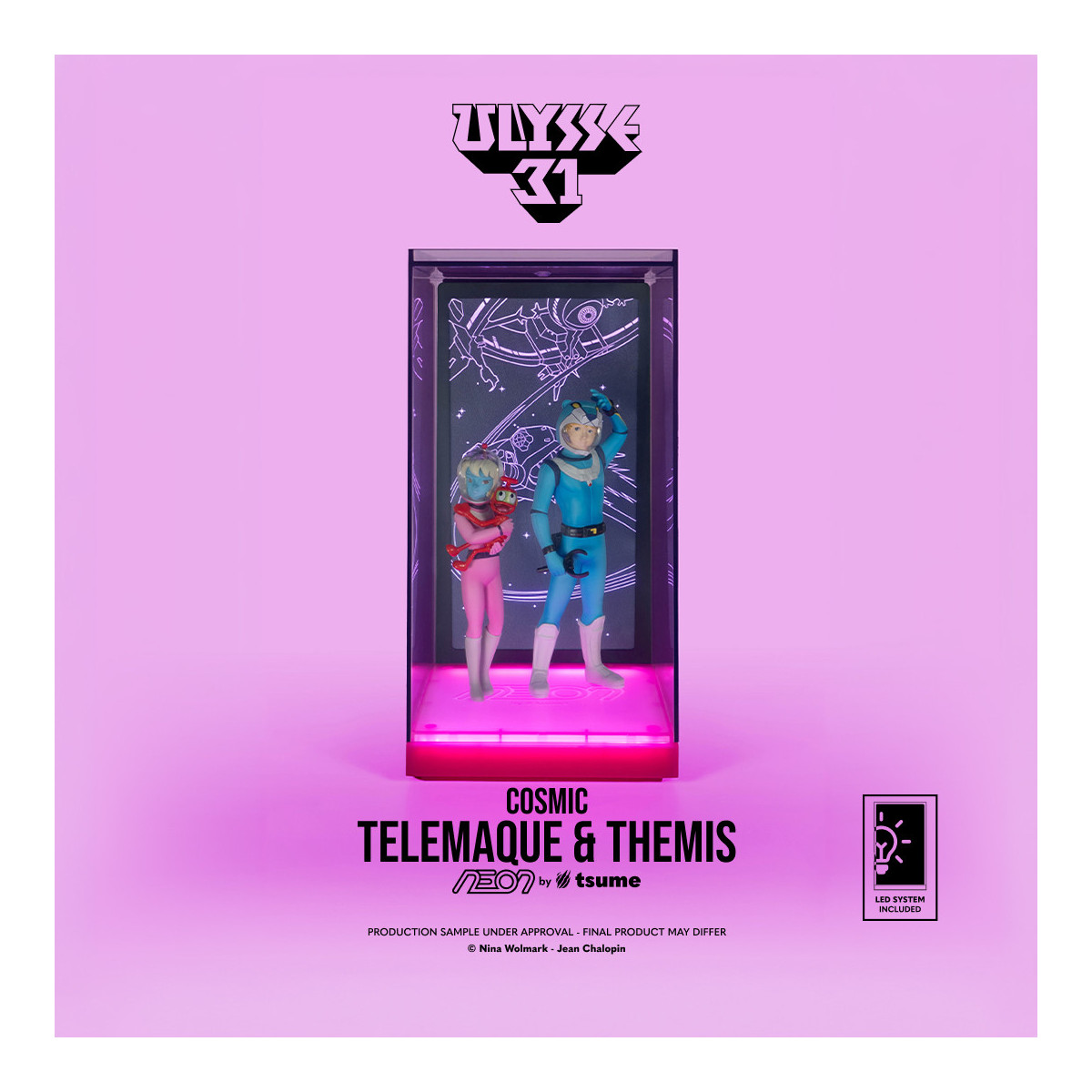 NEON de TSUME - Telemaque cósmico y Themis - Ulises 31