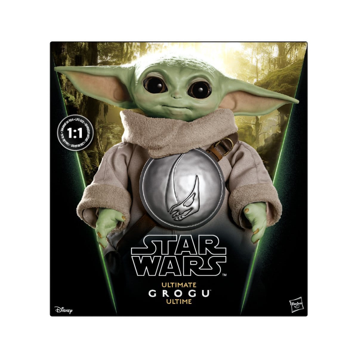 Hasbro Star Wars - Ultimate Grogu 1/1 (figura animatrónica) - El Mandaloriano y Grogu