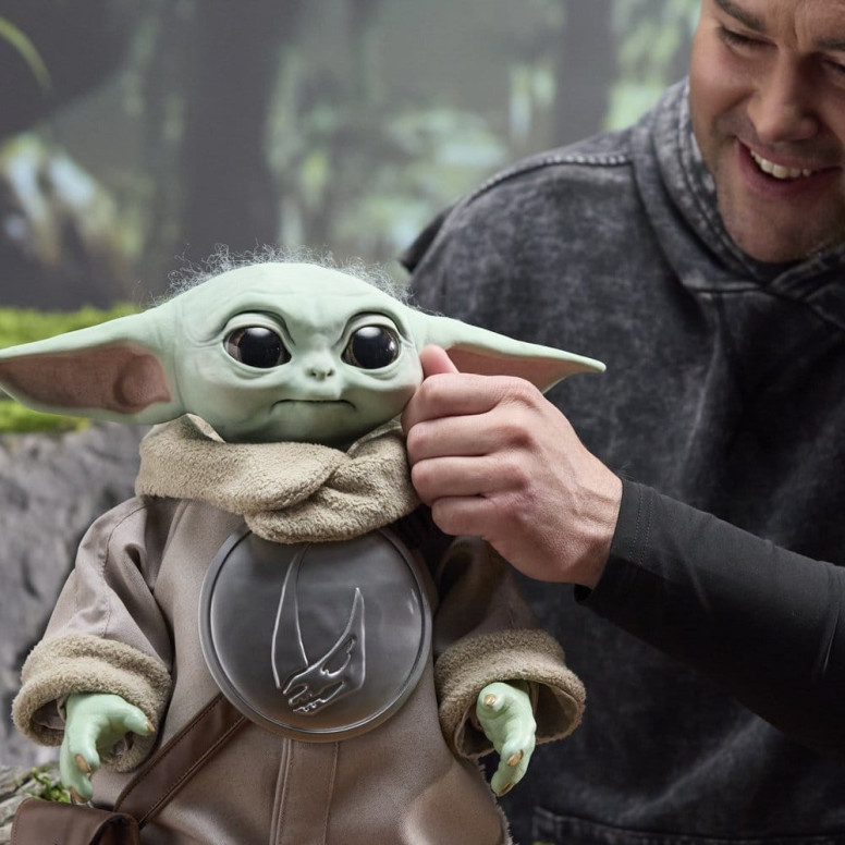 Hasbro Star Wars - Ultimate Grogu 1/1 (figura animatrónica) - El Mandaloriano y Grogu