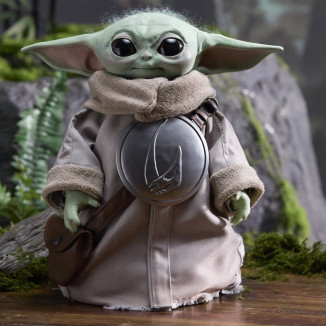 Hasbro Star Wars - Ultimate Grogu 1/1 Edición Coleccionista (figura animatrónica) - El Mandaloriano y Grogu