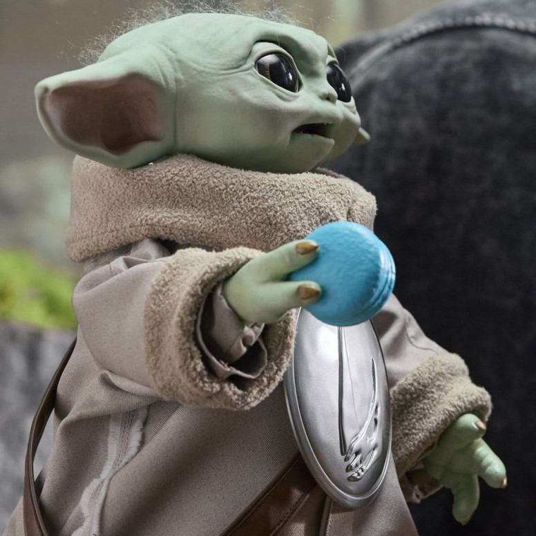 Hasbro Star Wars - Ultimate Grogu 1/1 Edición Coleccionista (figura animatrónica) - El Mandaloriano y Grogu