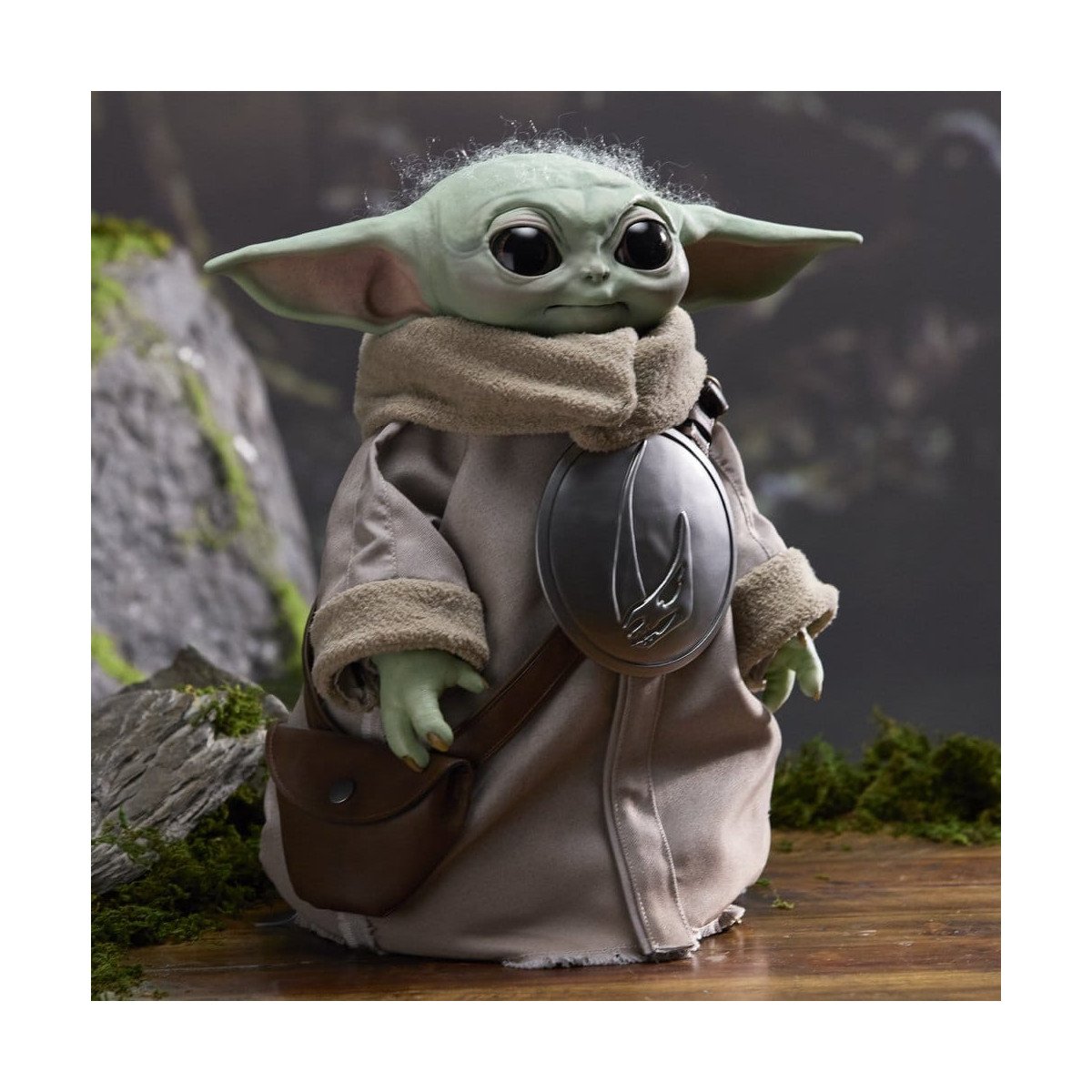 Hasbro Star Wars - Ultimate Grogu 1/1 Edición Coleccionista (figura animatrónica) - El Mandaloriano y Grogu