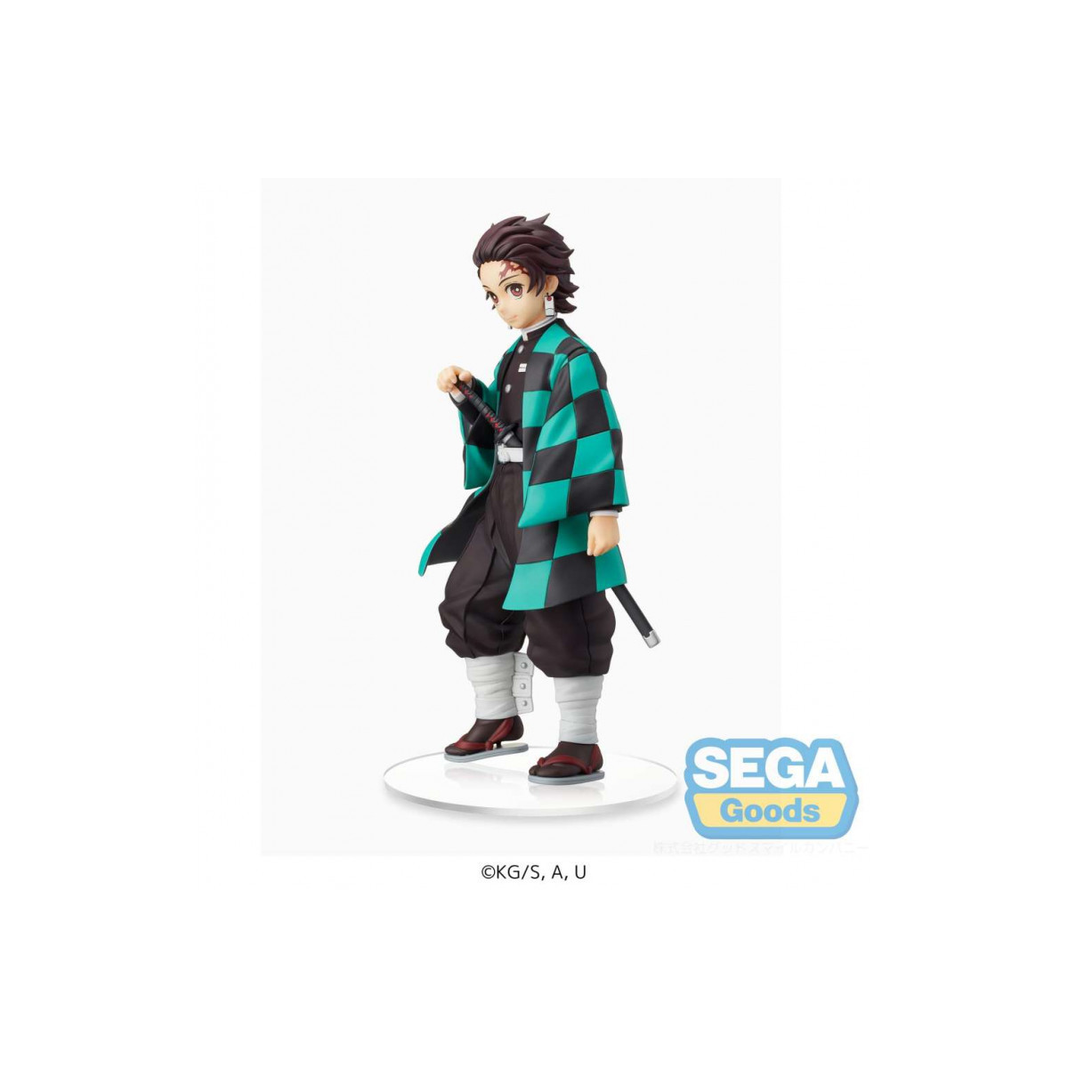 SEGA Super Premium SPM - Vínculo entre hermanos Tanjiro - Guardianes de la Noche (Kimetsu no Yaiba)