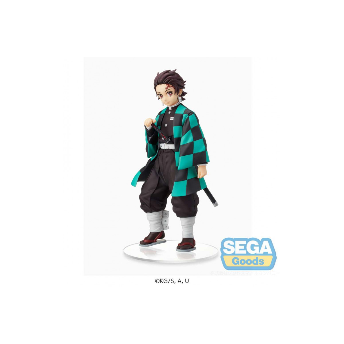 SEGA Super Premium SPM - Vínculo entre hermanos Tanjiro - Guardianes de la Noche (Kimetsu no Yaiba)