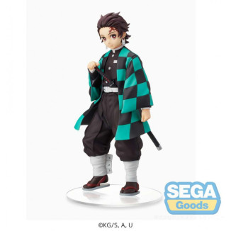 SEGA Super Premium SPM - Vínculo entre hermanos Tanjiro - Guardianes de la Noche (Kimetsu no Yaiba)