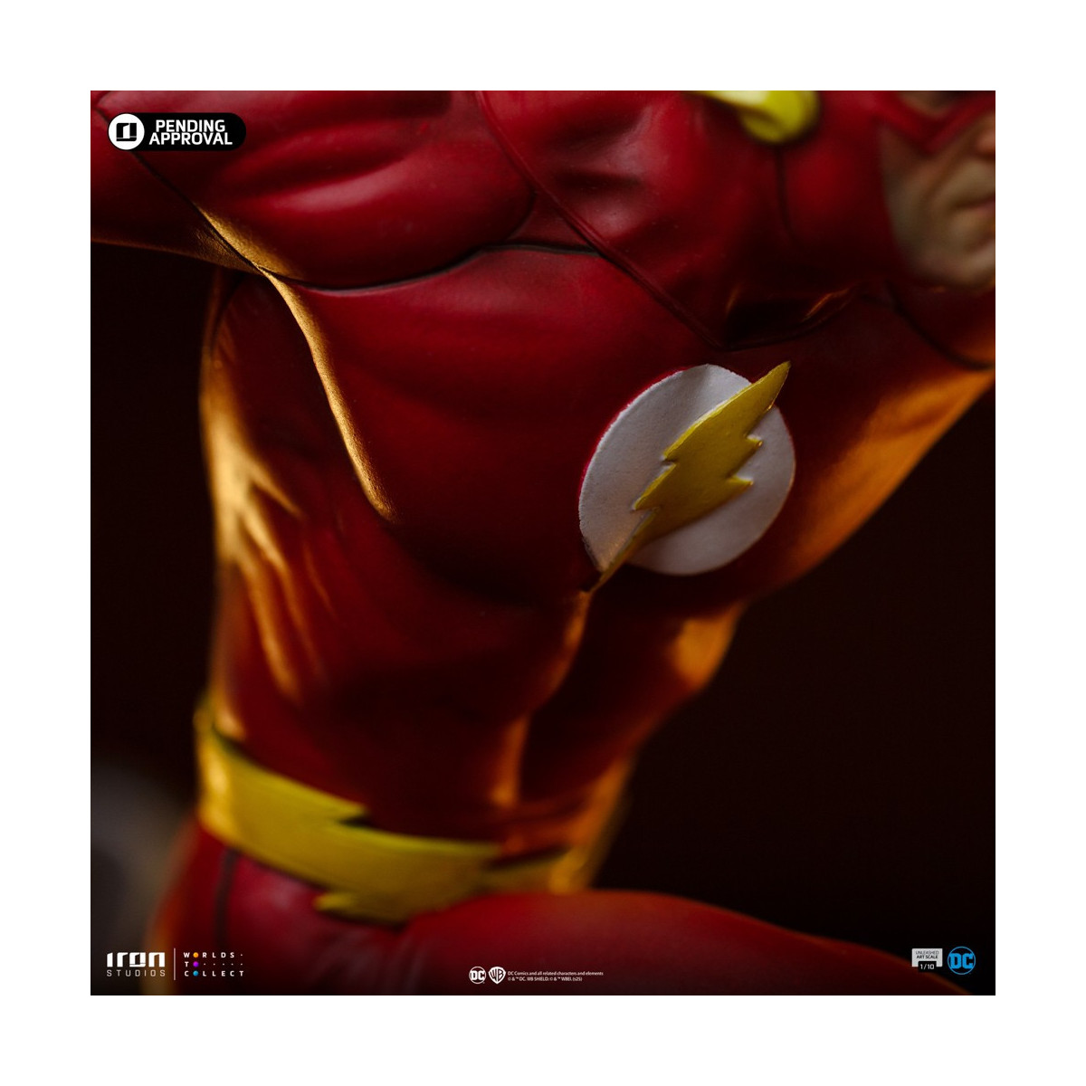 Iron Studios - DC Comics - The Flash Unleashed Arte Escala 1/10
