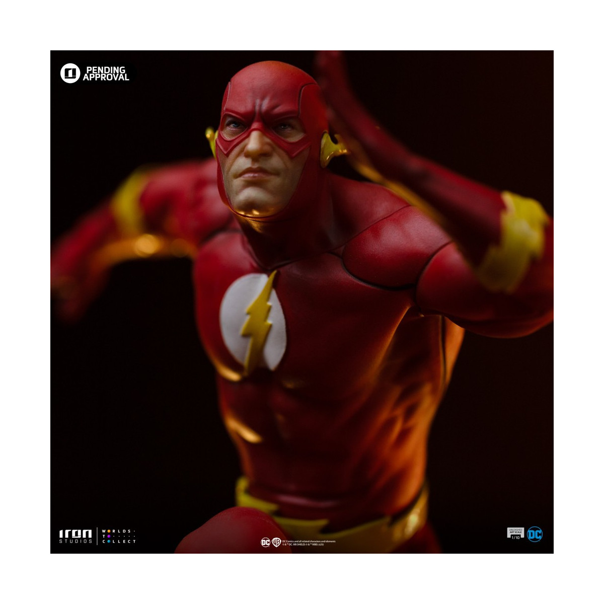 Iron Studios - DC Comics - The Flash Unleashed Arte Escala 1/10
